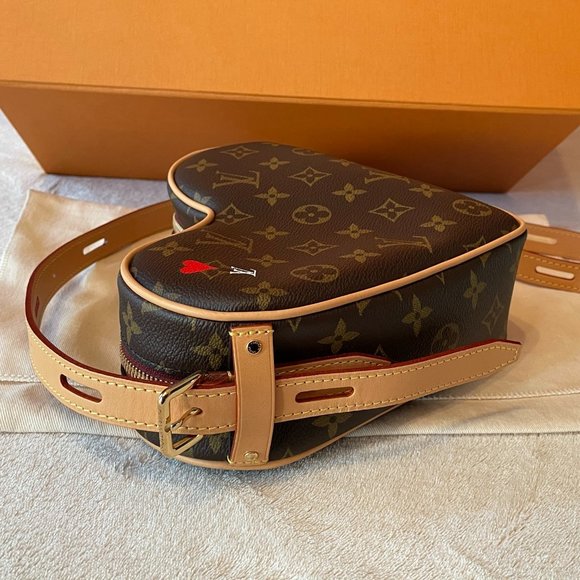 New LOUIS VUITTON Game On Cruise πCoeur Heartπ Bag - Picture 7 of 17